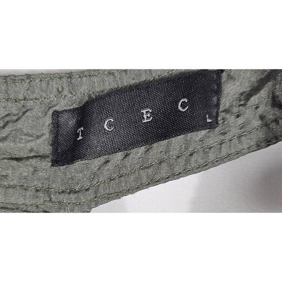 TCEC Womens Dress Size Large Pewter/Gray/Green Shimmery Beading Racer Back - Picture 8 of 9